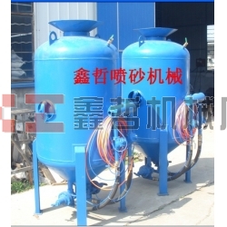 鑫哲防腐噴砂機，除銹噴砂機，鋼結(jié)構(gòu)除銹噴砂機